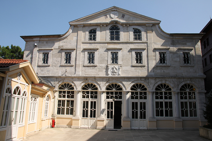 Entrance of Fener Greek Orthodox Patriarchate of Istanbul (Constantinople)